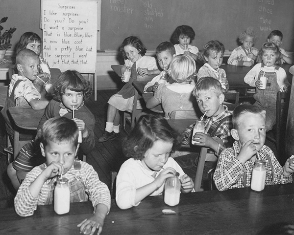 photo of children in a classroom