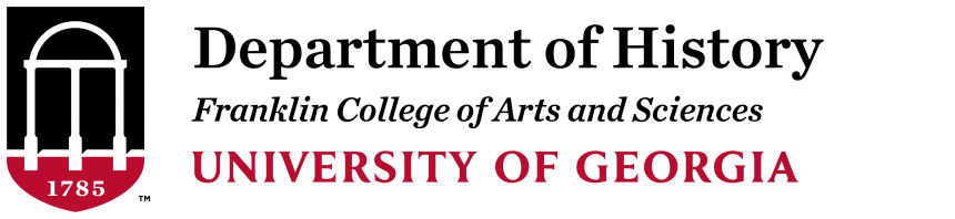 UGA History logo, History Department University of Georgia