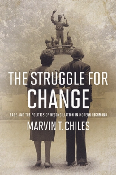 bk cover for "The Struggle for Change" by Marvin Chiles