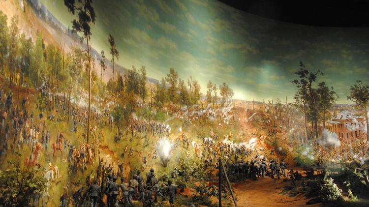 photo of cyclorama at Atlanta History Center