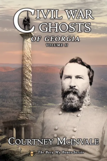 book cover for Civil War Ghosts of Georgia by C McInvale