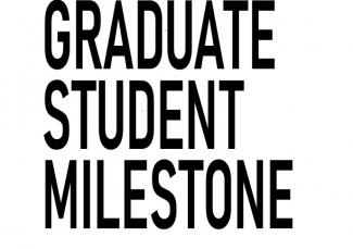 "Graduate Student Milestone" header