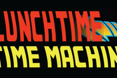 LunchTime Time Machine title header