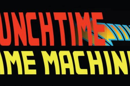 Title header for Lunchtime time Machine