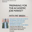 flyer for history grad career chat with Pat Breen