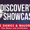 Discovery Showcase title header for Majors Fair November 4, 2020