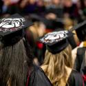 photo of uga graduates in graduation regalia