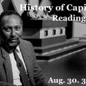 History of Capitalism Reading Group will have its first meeting of the semester, 3:30 PM at The Globe phot of cultural theorist Stuart Hall