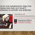 flyer for history information table