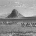 historical  photograph - Huerfano Butte, Fremont 1853